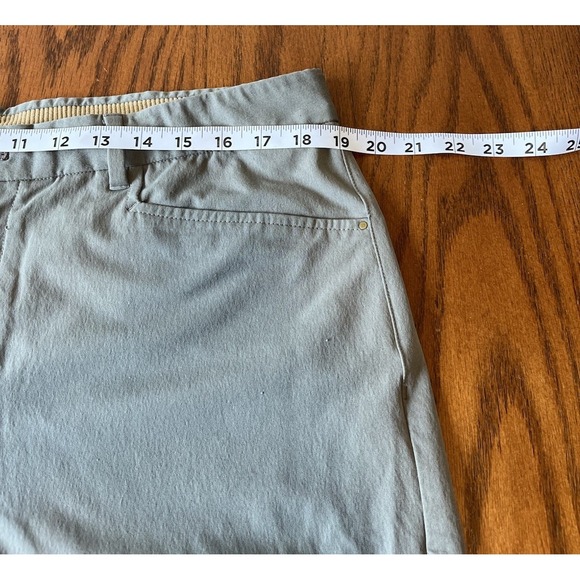 REI Co-op Shorts Gray n Green Men's Hiking Athletic Cooperative, Size 38, 2 Pair - Picture 9 of 13